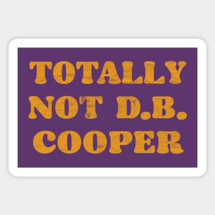 Totally Not DB Cooper Sticker